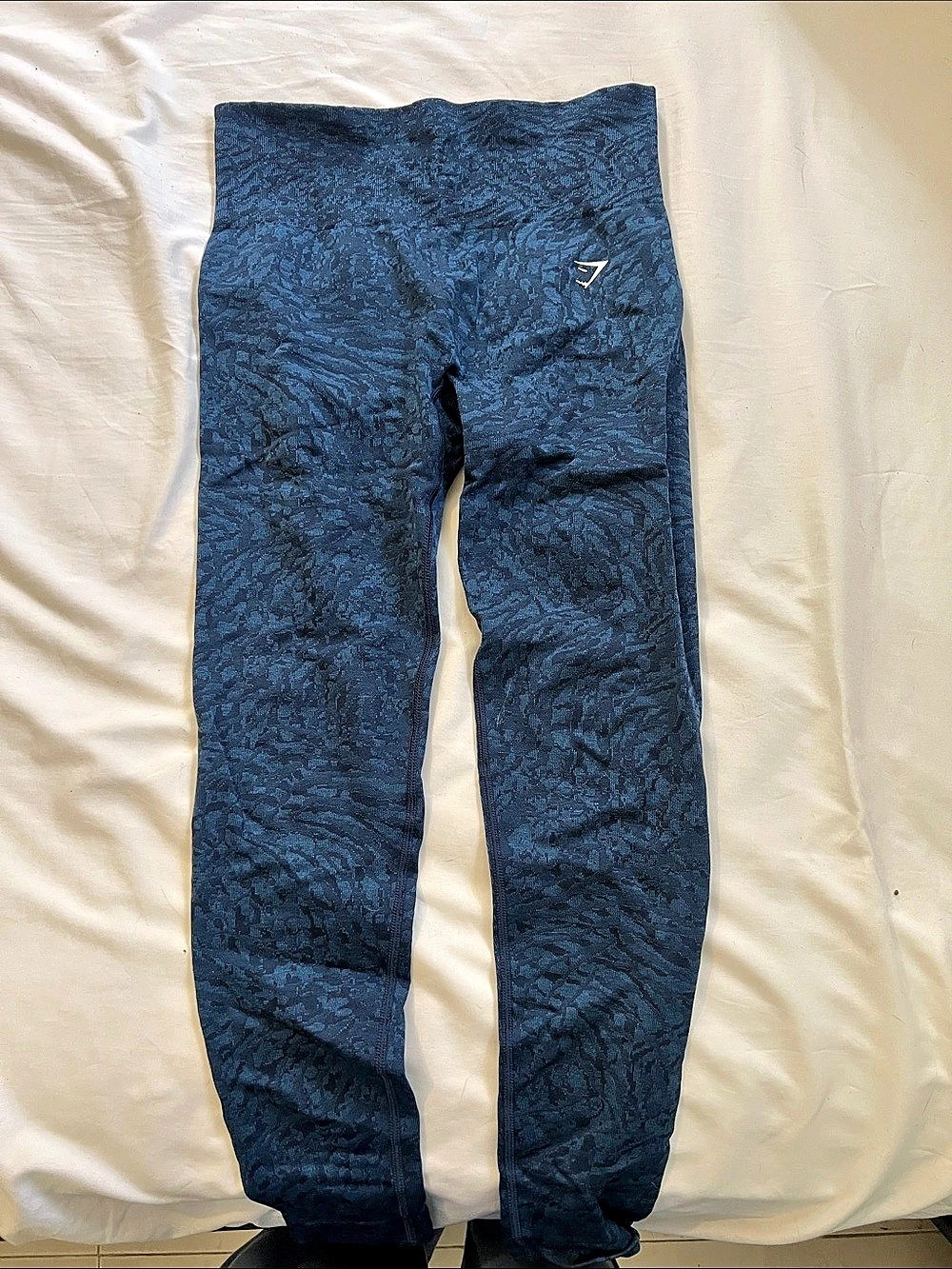 Gymshark Adapt Animal Seamless Leggings Blue